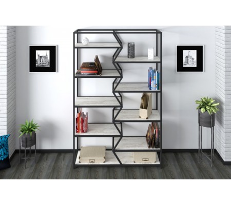 Çizgi Dekoratif Endüstriyel Raf